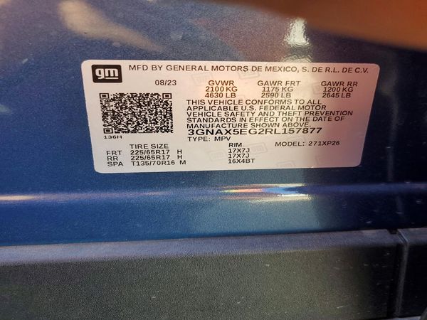 2024 CHEVROLET EQUINOX LS (1FL) — VINS