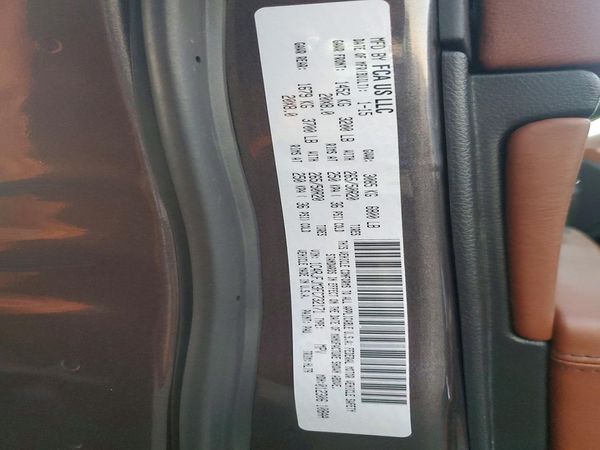 2015 JEEP GRAND CHEROKEE Summit — VINS