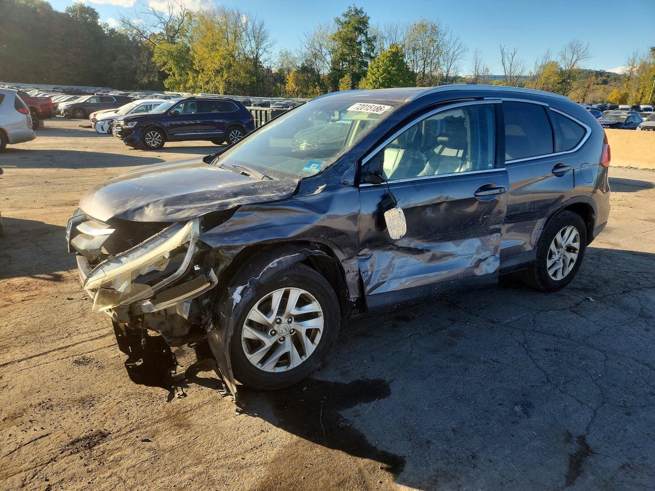 2016 HONDA CRV EX-L — Front 3/4