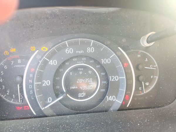 2016 HONDA CRV EX-L — ODOM