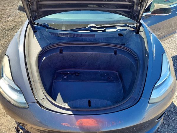 2020 TESLA MODEL 3 — Engine bay