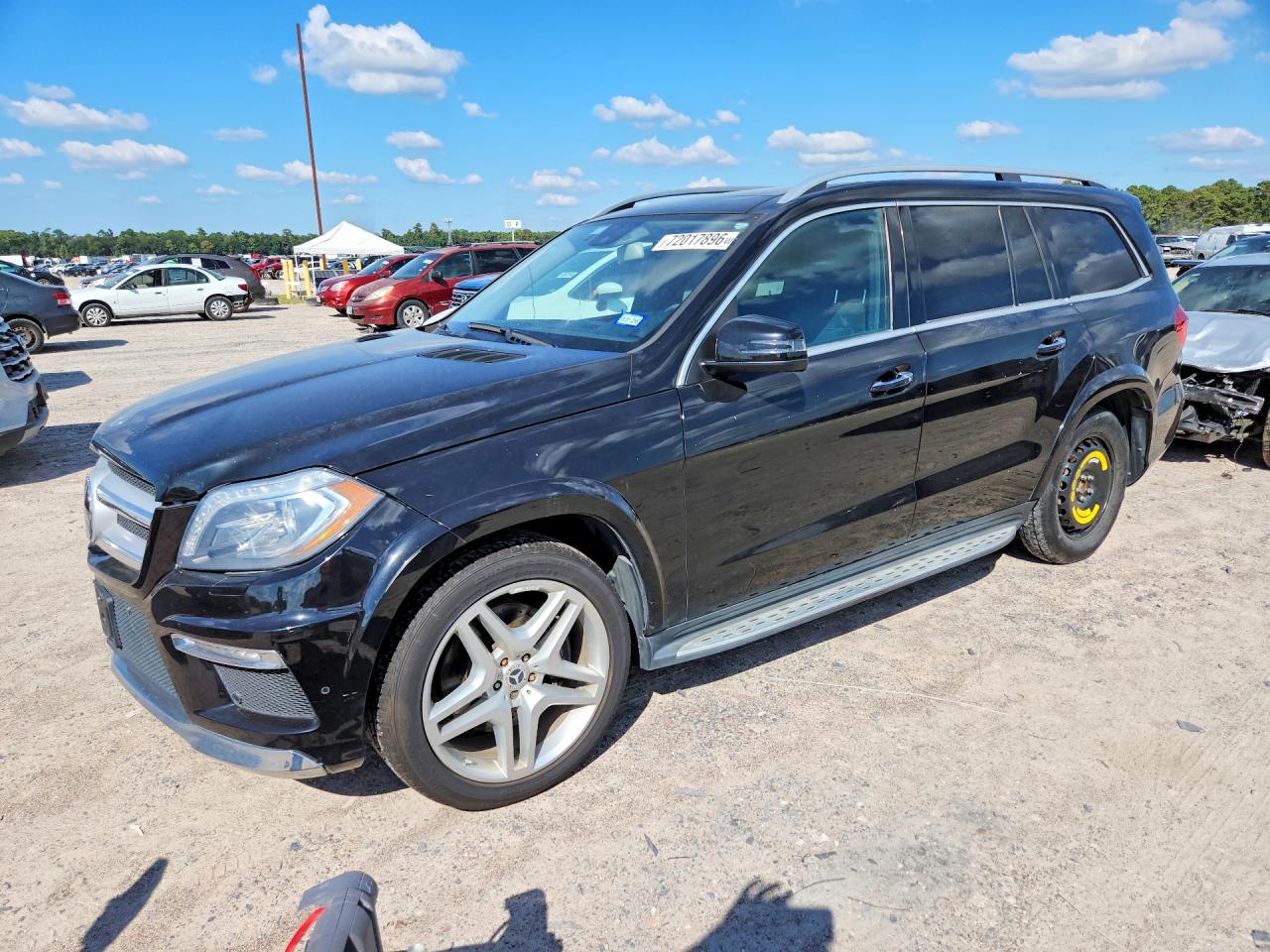 2014 MERCEDES-BENZ GL GL 550 4MATIC — Front 3/4