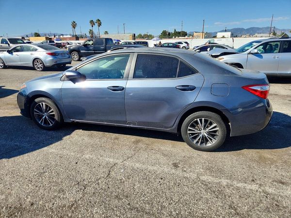2016 TOYOTA COROLLA L/LE — DSRA