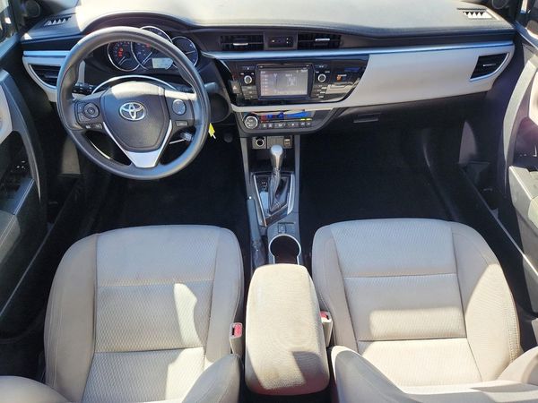 2016 TOYOTA COROLLA L/LE — CKPT