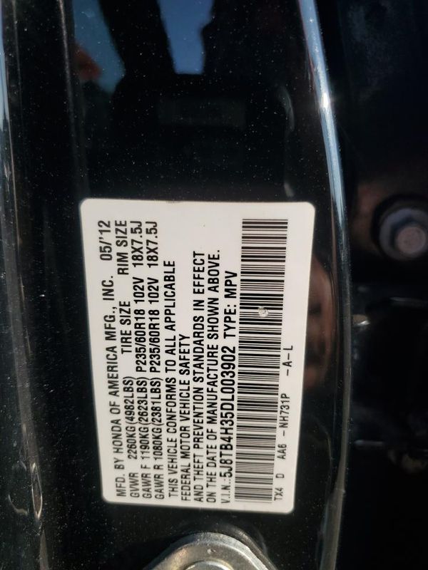 2013 ACURA RDX