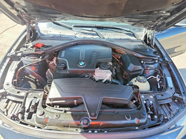 2015 BMW 328 — Engine bay