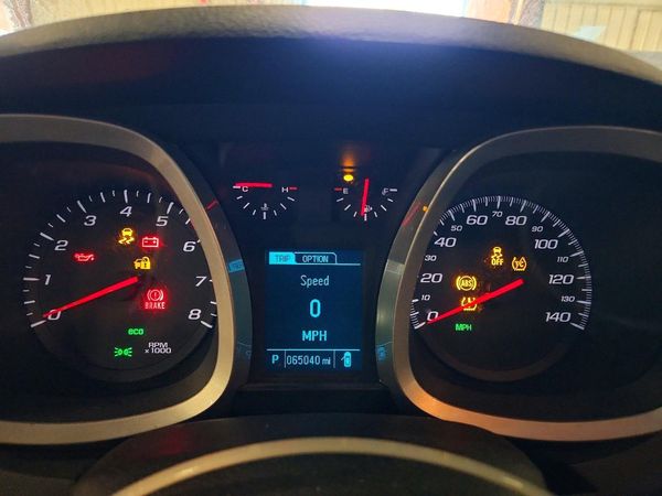 2017 CHEVROLET EQUINOX LT / FL — ODOM