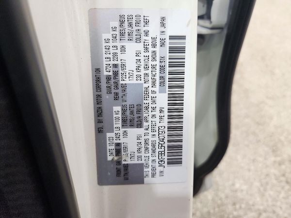 2024 MAZDA CX-5 Select Package — VINS