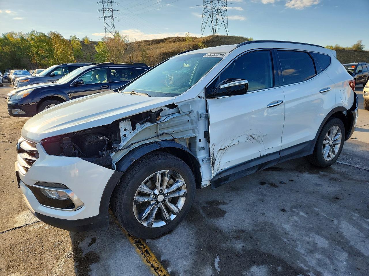 2018 HYUNDAI SANTA FE — Front 3/4