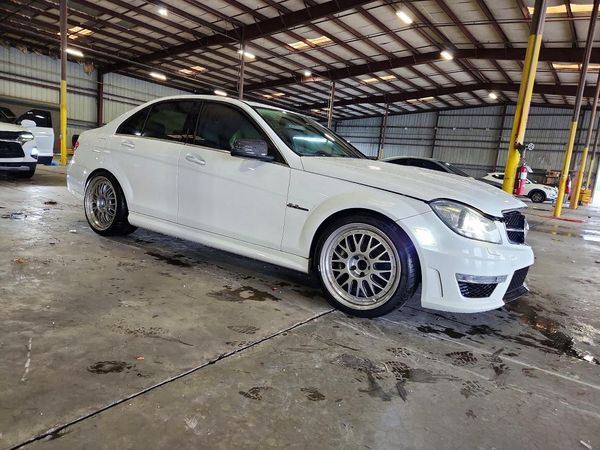 2014 MERCEDES-BENZ C-CLASS C63 AMG — Passenger 3/4