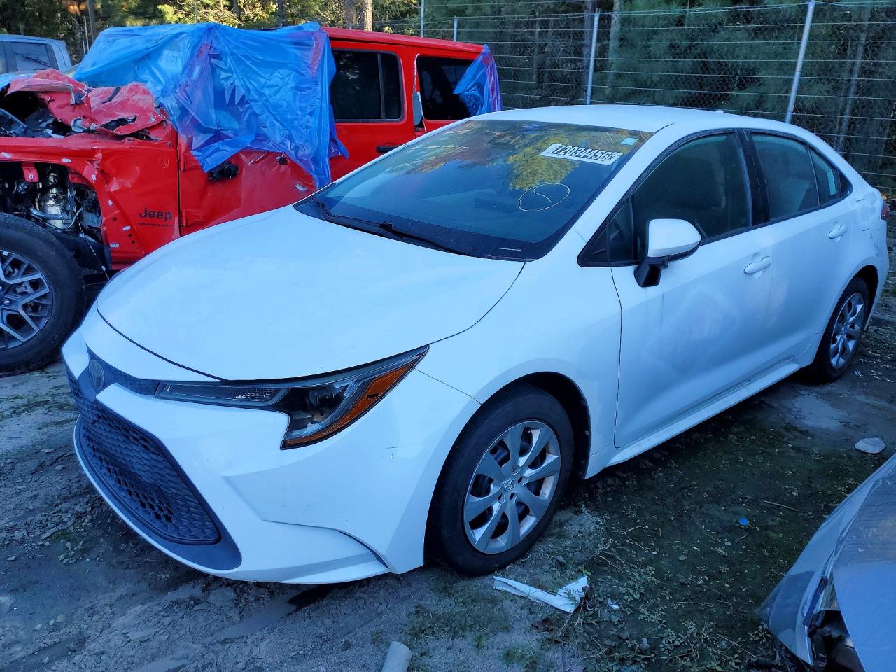 2020 TOYOTA COROLLA LE — Front 3/4