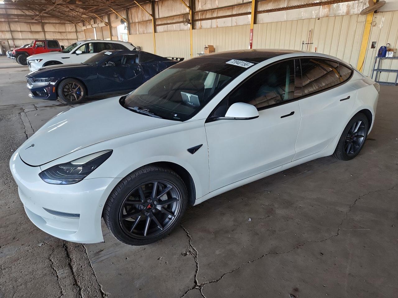 2021 TESLA MODEL 3 — Front 3/4