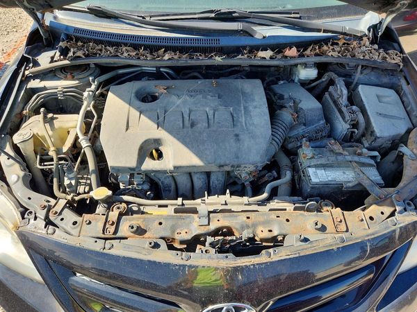 2012 TOYOTA COROLLA — Engine bay