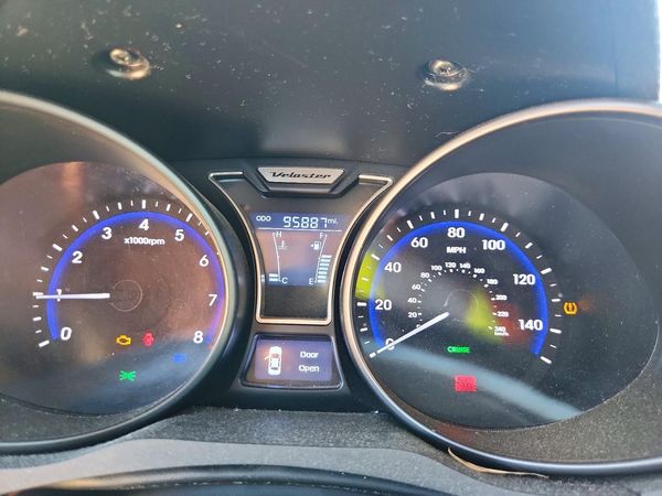2013 HYUNDAI VELOSTER — ODOM