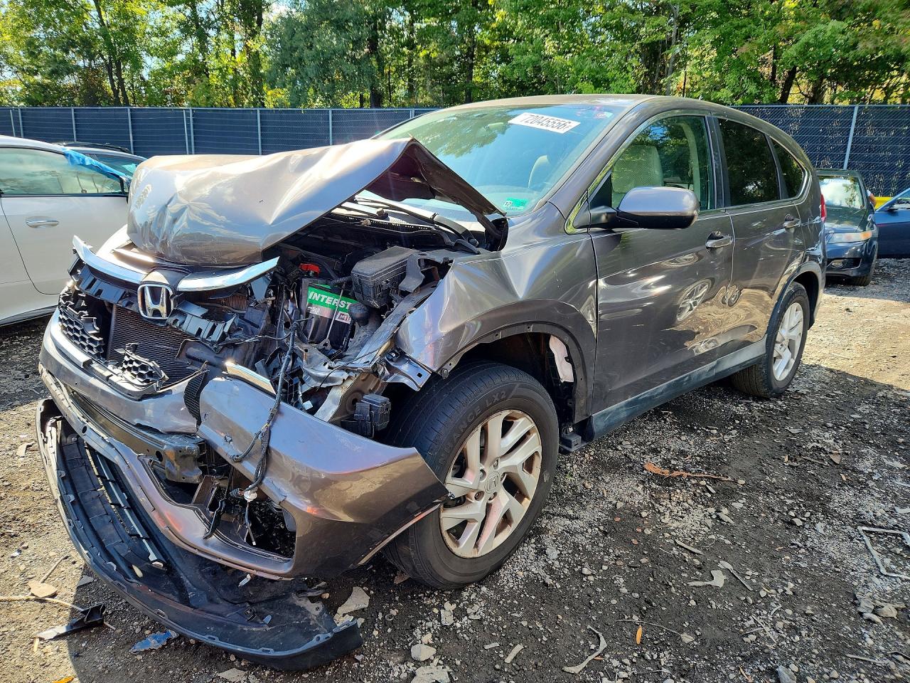 2016 HONDA CRV EX — Front 3/4
