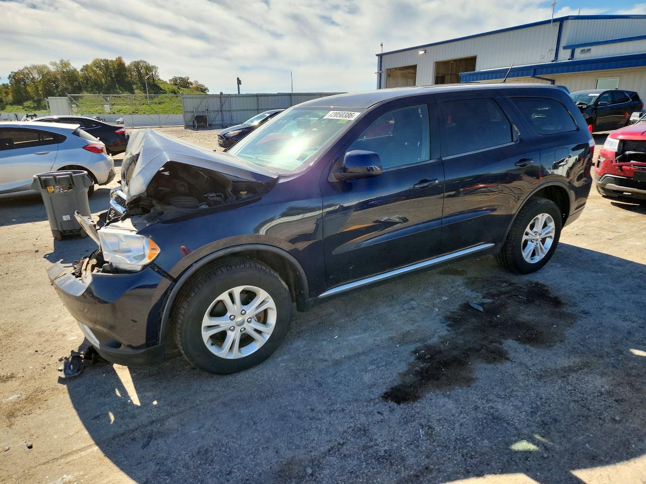 2012 DODGE DURANGO SXT — Front 3/4