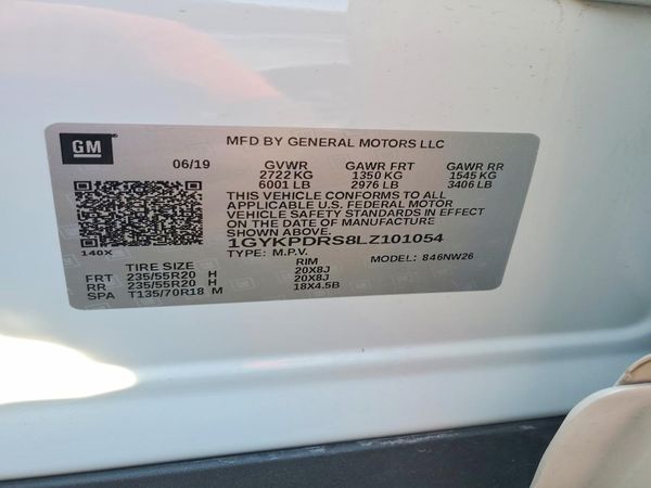 2020 CADILLAC XT6 Premium Luxury — VINS