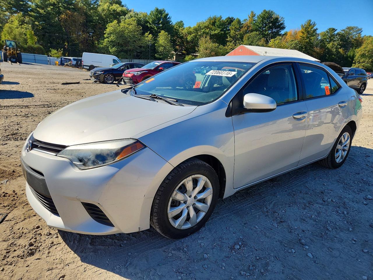 2014 TOYOTA COROLLA L/LE — Front 3/4
