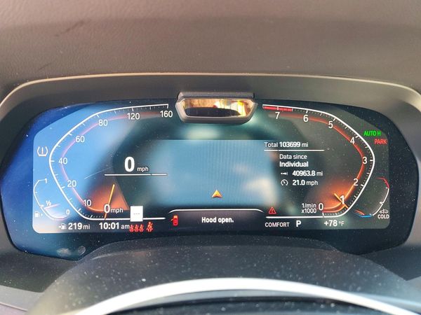 2020 BMW X7 xDrive40i — ODOM