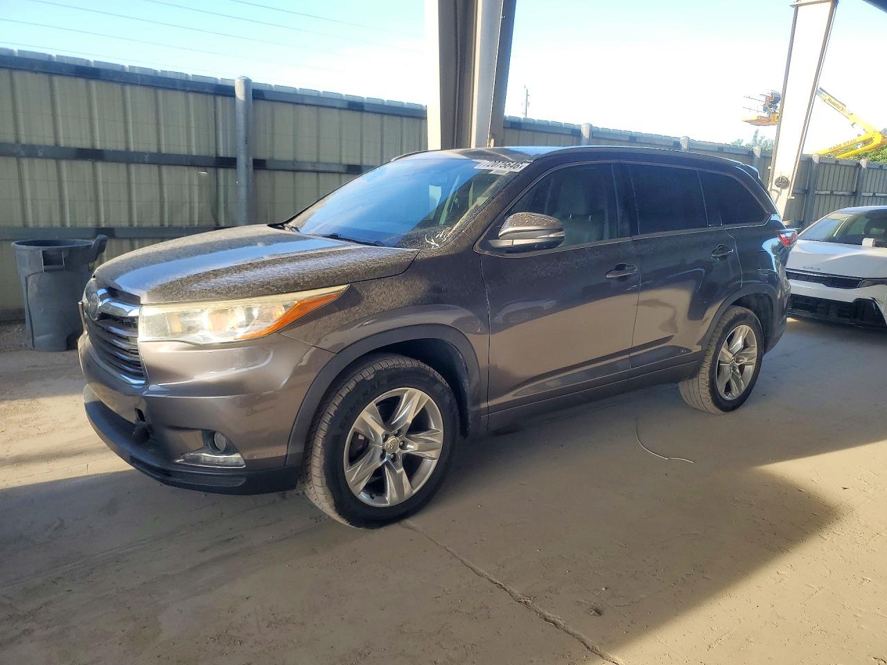 2015 TOYOTA HIGHLANDER Base/Hybrid — Front 3/4