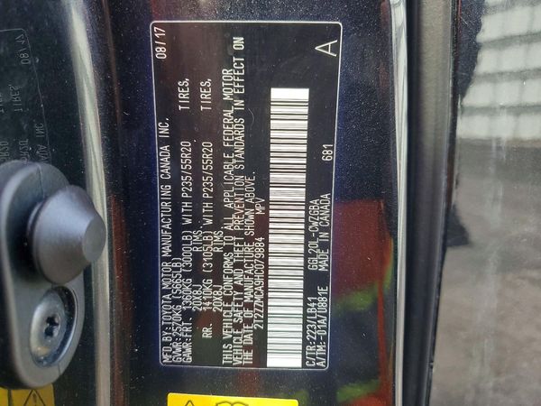 2017 LEXUS RX350 350 — VINS