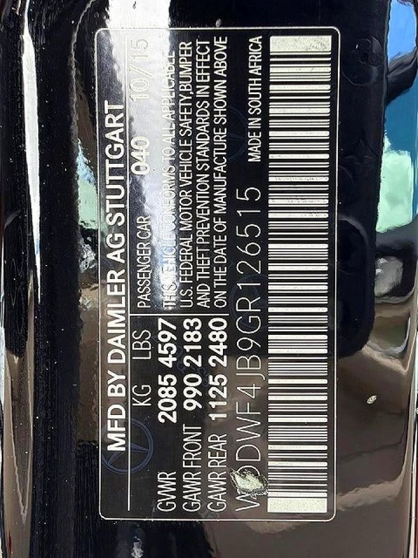 2016 MERCEDES-BENZ C-CLASS C300