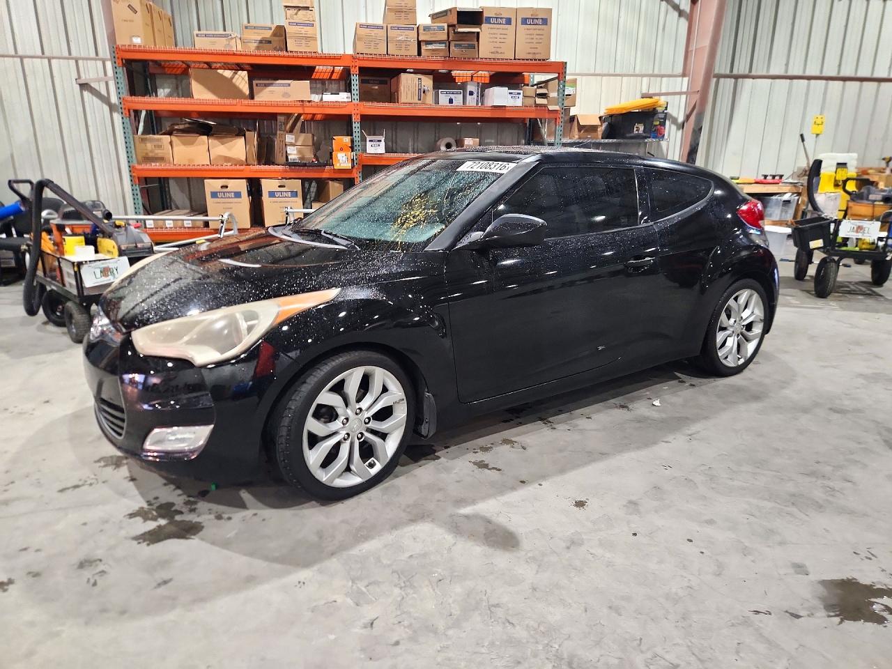 2013 HYUNDAI VELOSTER — Front 3/4