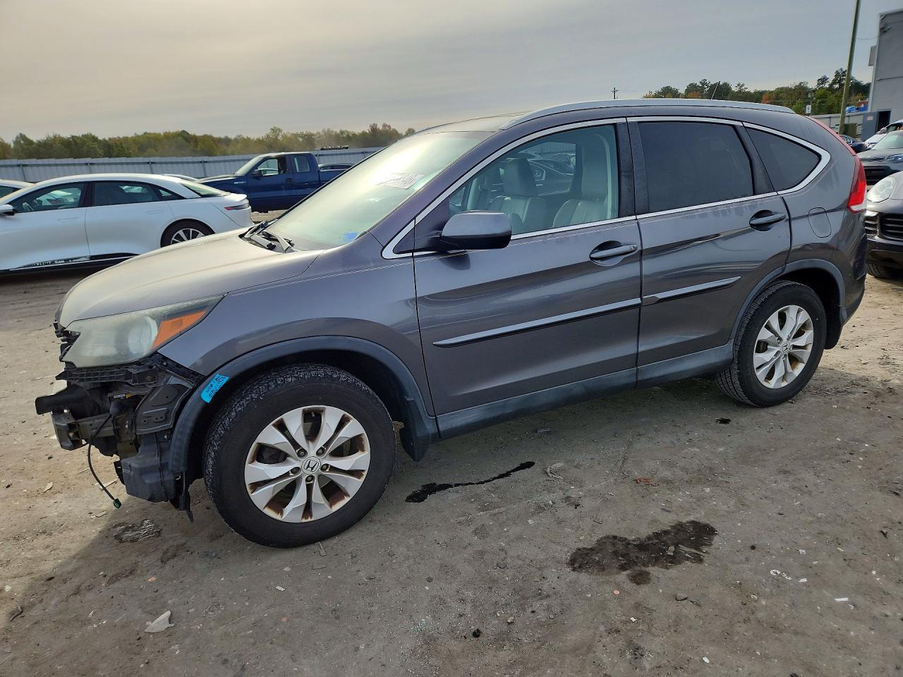 2013 HONDA CRV EX-L — Front 3/4