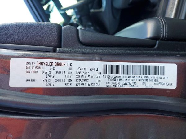 2014 JEEP CHEROKEE Laredo — VINS