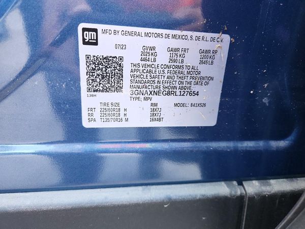 2024 CHEVROLET EQUINOX Premier (1LZ) — VINS