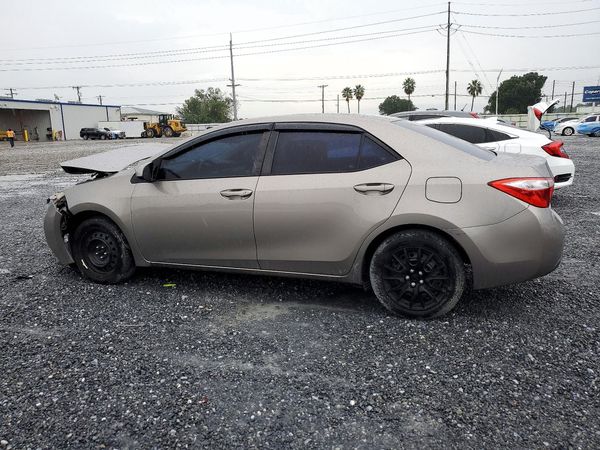 2016 TOYOTA COROLLA L/LE — DSRA