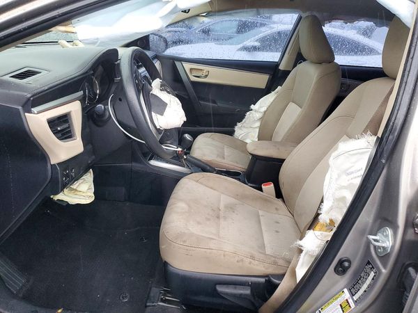 2016 TOYOTA COROLLA L/LE — DENT