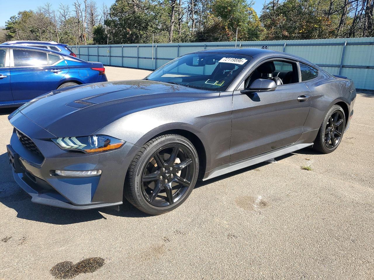 2020 FORD MUSTANG I4 Coupe — Front 3/4
