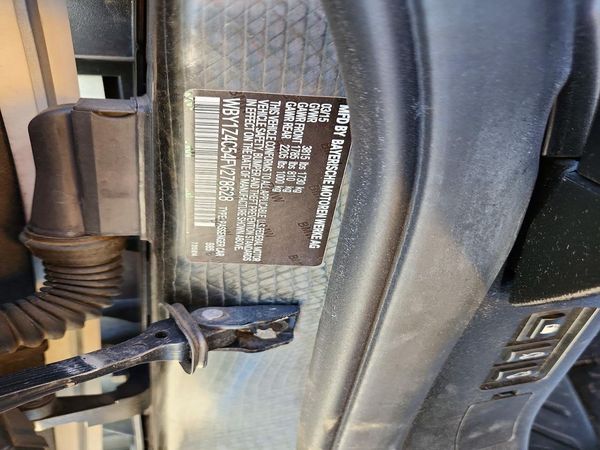 2015 BMW I SERIES Range Extender — VINS