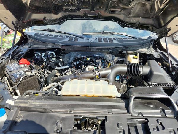 2025 FORD F150 — Engine bay