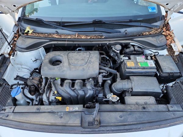 2018 HYUNDAI ACCENT SE and SEL — Engine bay