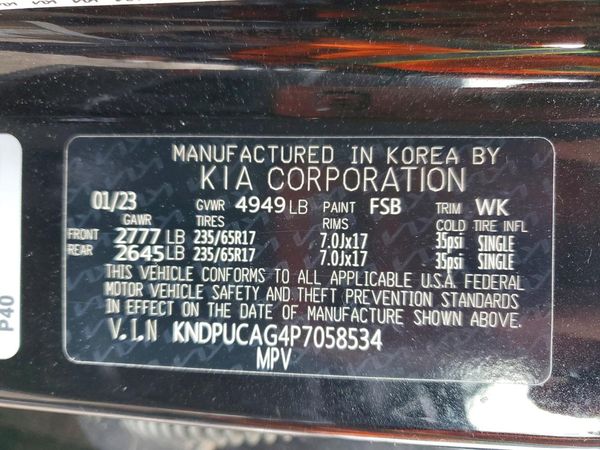 2023 KIA SPORTAGE