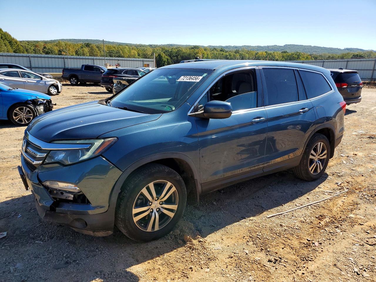 2017 HONDA PILOT EXL — Front 3/4