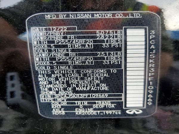 2023 INFINITI QX55 Essential