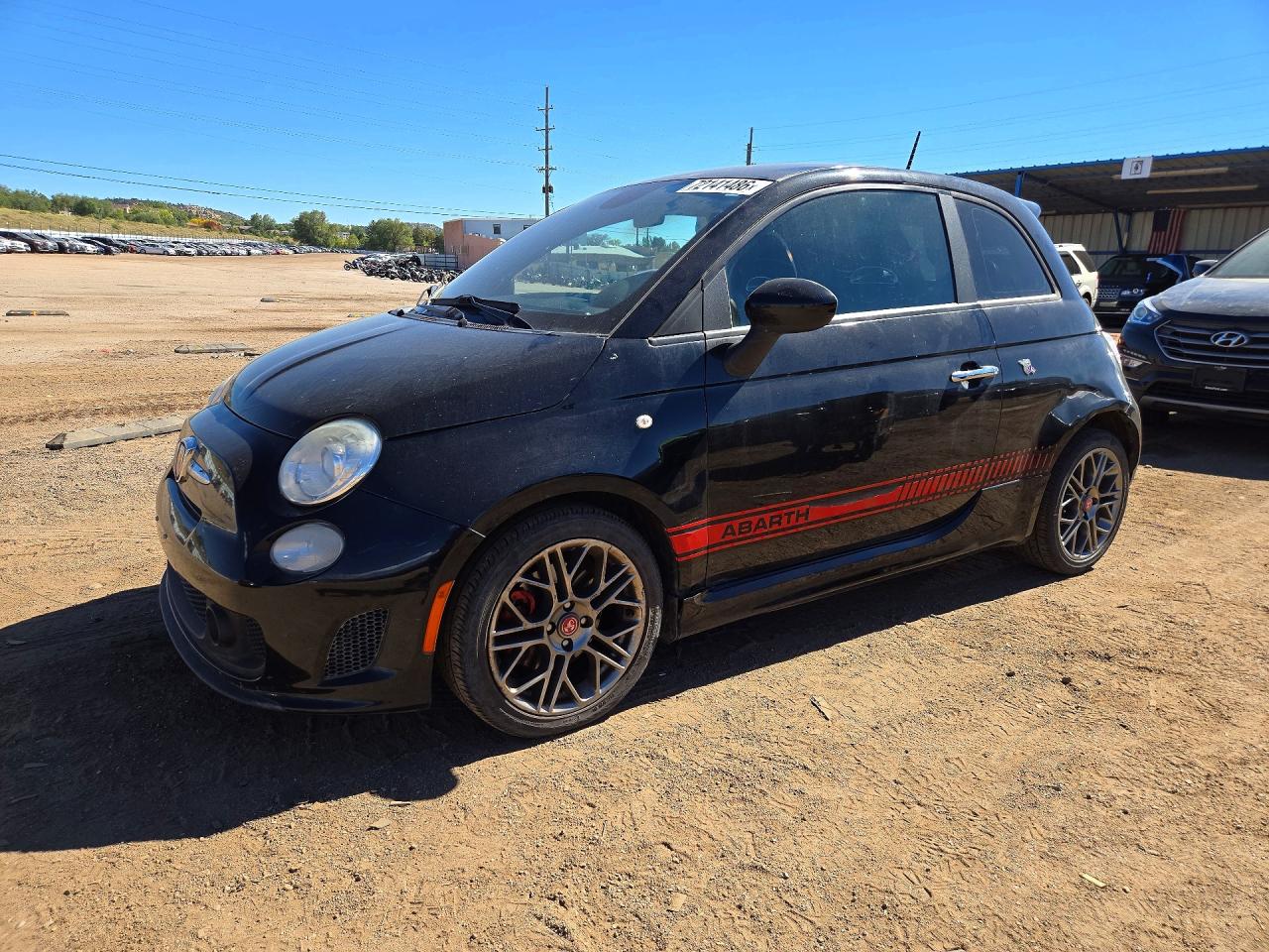 2015 FIAT 500 Abarth — Front 3/4