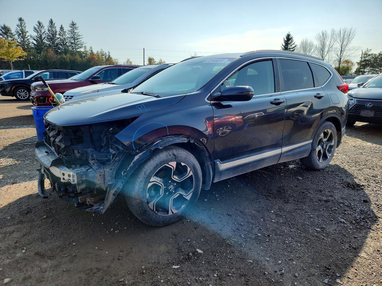 2017 HONDA CRV Touring — Front 3/4