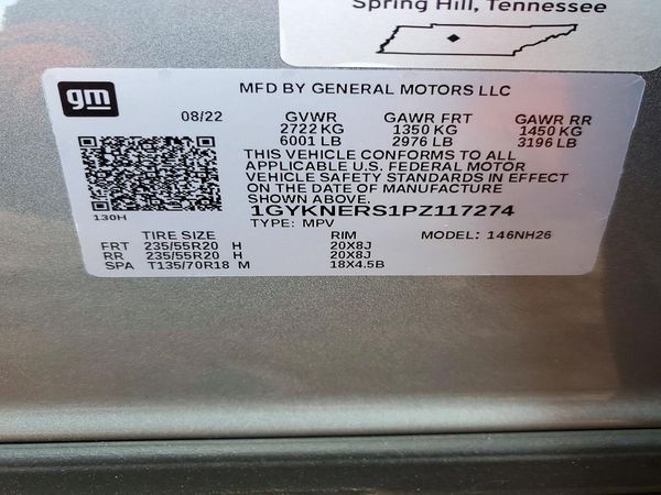 2023 CADILLAC XT5 Platinum Premium Luxury — VINS