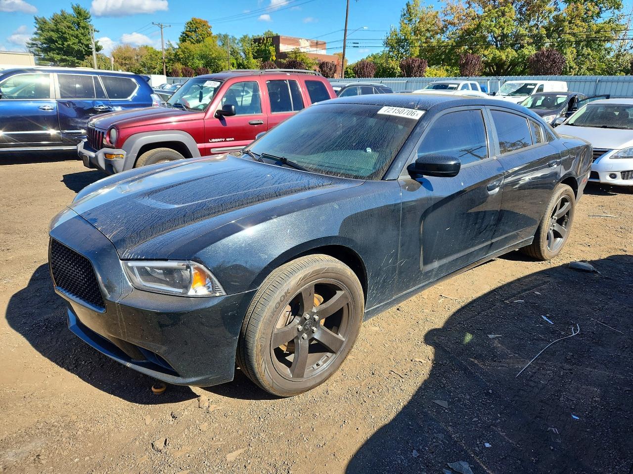 2013 DODGE CHARGER SXT — Front 3/4