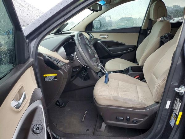 2017 HYUNDAI SANTA FE — DENT