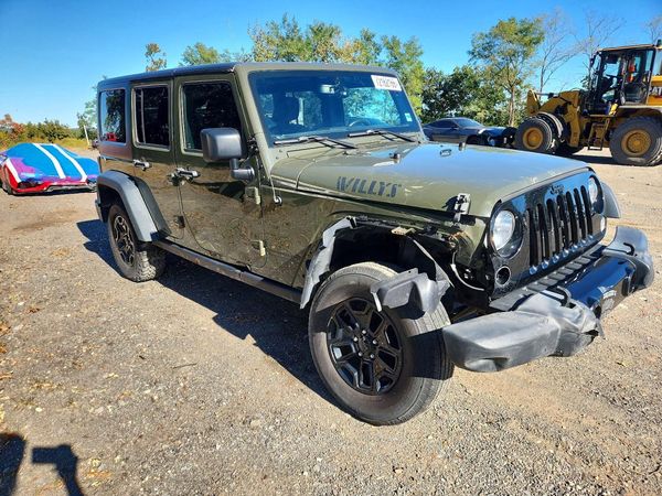 2016 JEEP WRANGLER UNLIMITED — Passenger 3/4