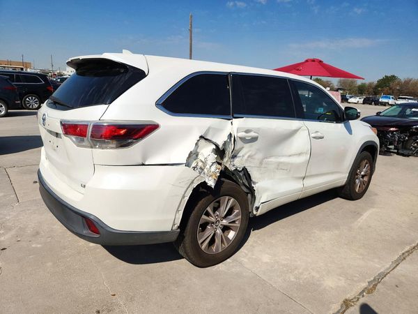 2016 TOYOTA HIGHLANDER Base/Hybrid — PSRA