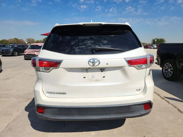 2016 TOYOTA HIGHLANDER Base/Hybrid — DIRR