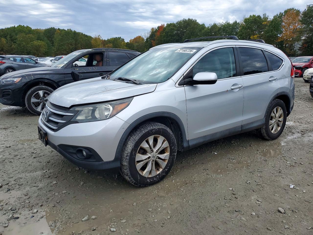 2014 HONDA CRV EX-L — Front 3/4
