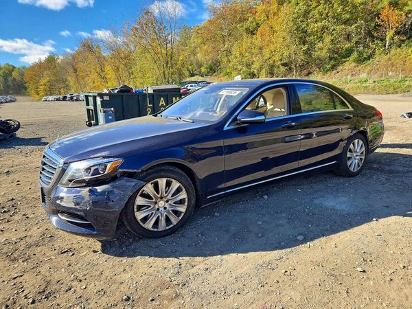 2015 MERCEDES-BENZ S-CLASS S550 — Front 3/4