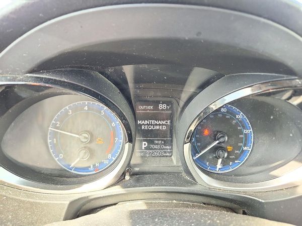 2015 TOYOTA COROLLA L/LE — ODOM
